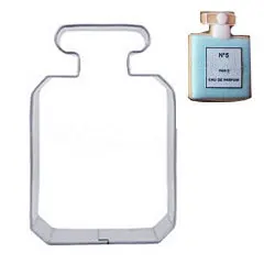 Stainless Steel Perfume Bottle Cookie Cutter 1