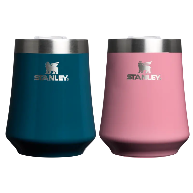 Stanley Reserve Wine Tumbler – 11 Oz Double-Wall Vacuum-Sealed Set (2-Pack) 1