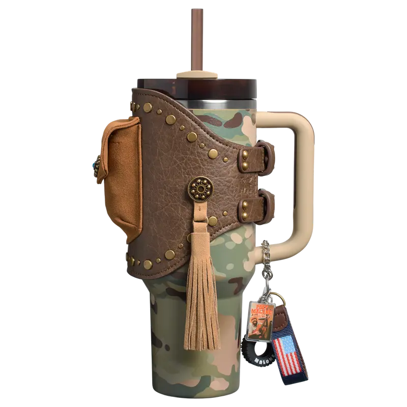 Stanley X Post Malone Quencher H2.0 Flowstate Tumbler With Adjustable Pouch Belt – 40 Oz 1