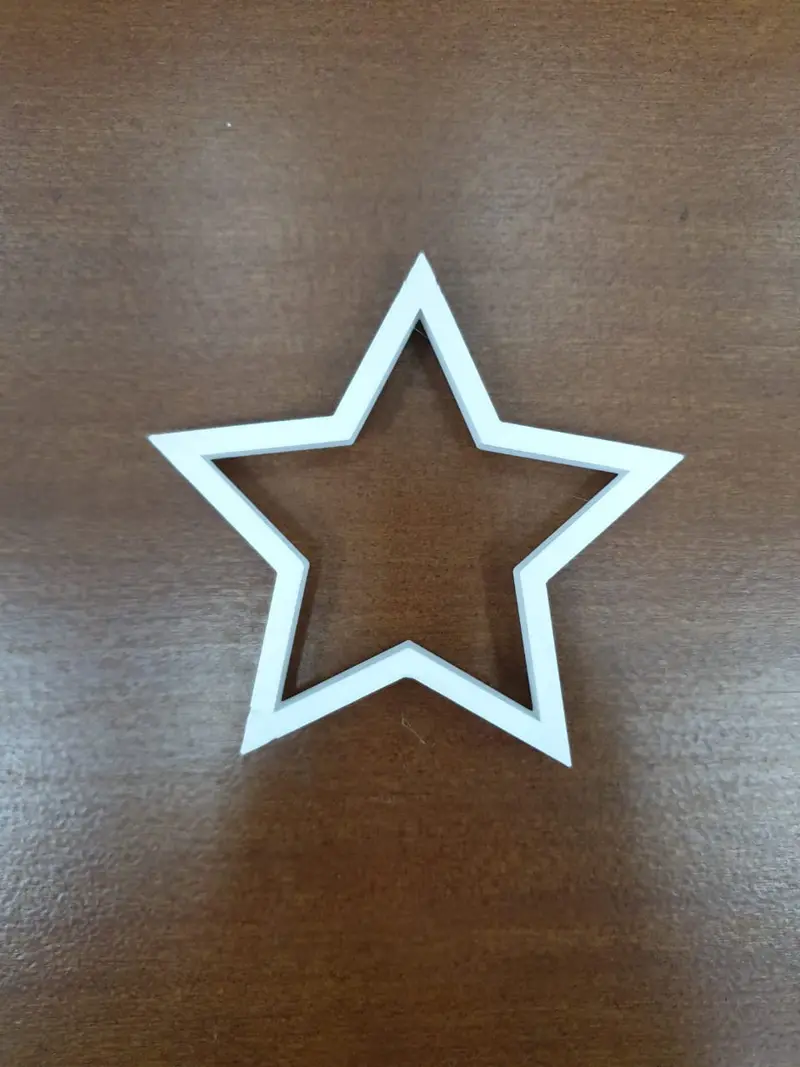 Star-Shaped Cookie Cutter – Rust-Resistant Metal For Baking & Crafts 1