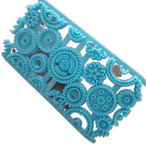 Steampunk Gears Embossing Stamp For Cakes & Stationery 1