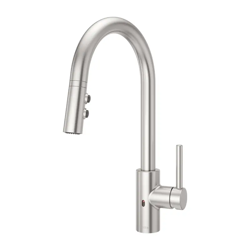 Stellen Touchless Pull-Down Kitchen Faucet With Single Handle In Stainless Steel 1