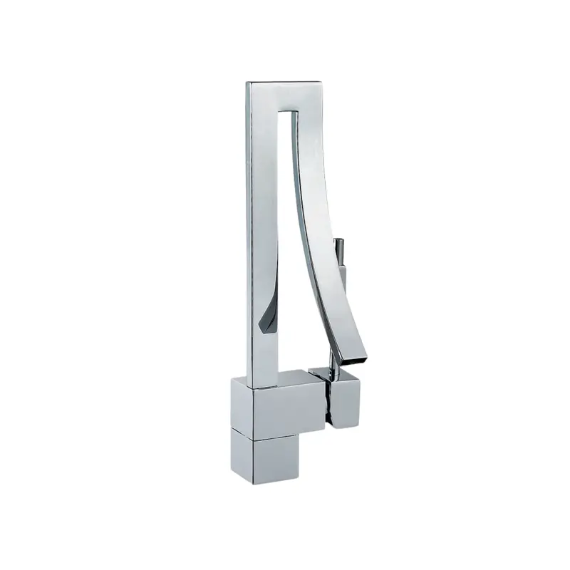 Stylish Gabriella Chrome Bathroom Faucet – Single-Handle Deck-Mount Design – B-100C 1