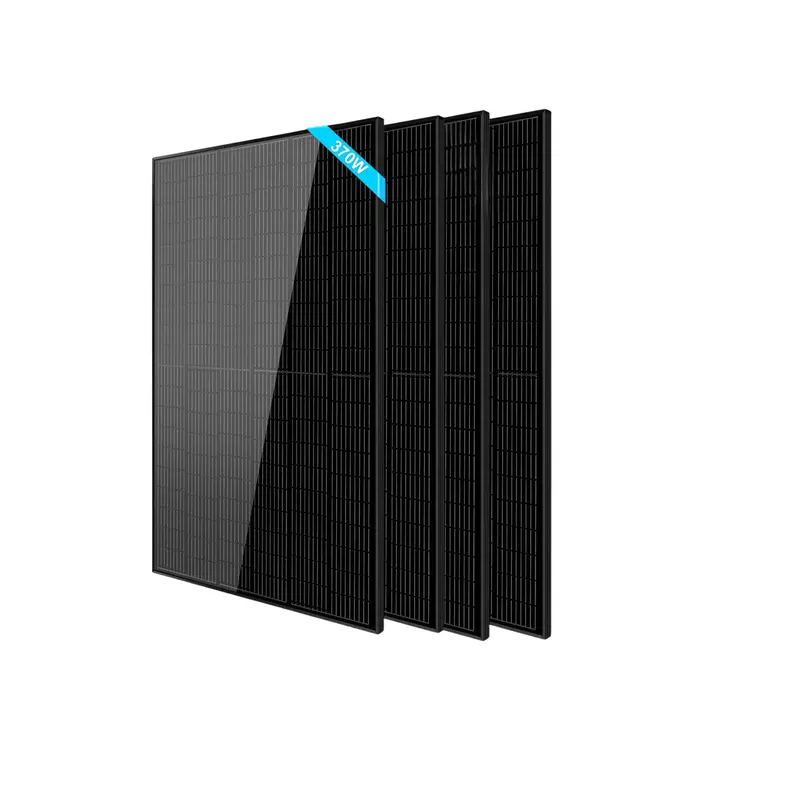 Sungoldpower 370W Black Perc Monocrystalline Solar Panel – Premium Efficiency 1