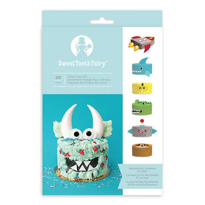 Sweet Tooth Fairy Cake Face Kit #2 – ‘Imagine It’ Creative Decorating Set 1