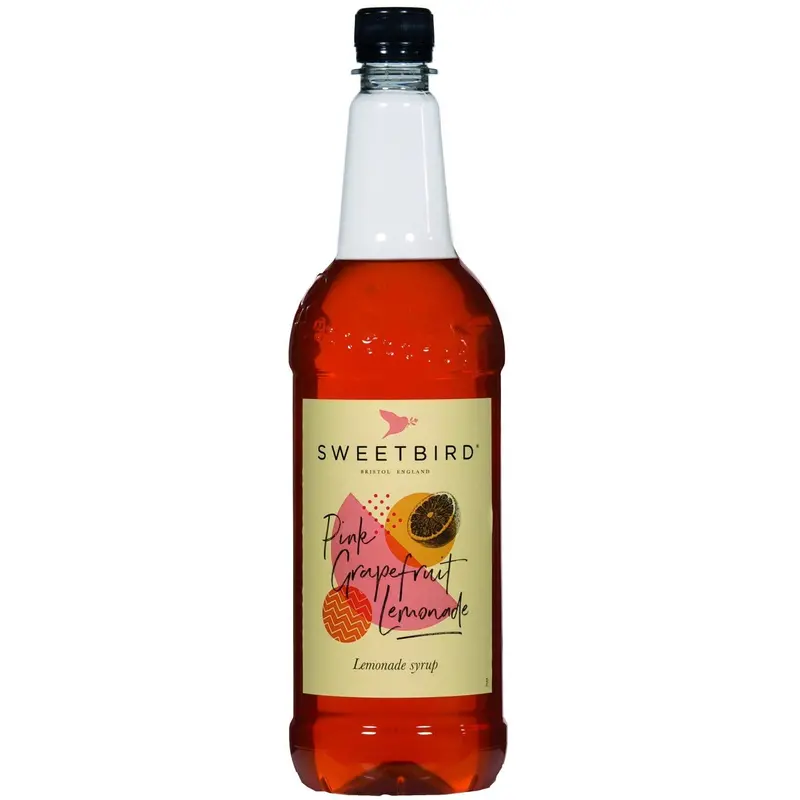 Sweetbird Pink Grapefruit Lemonade Syrup – 1L 1