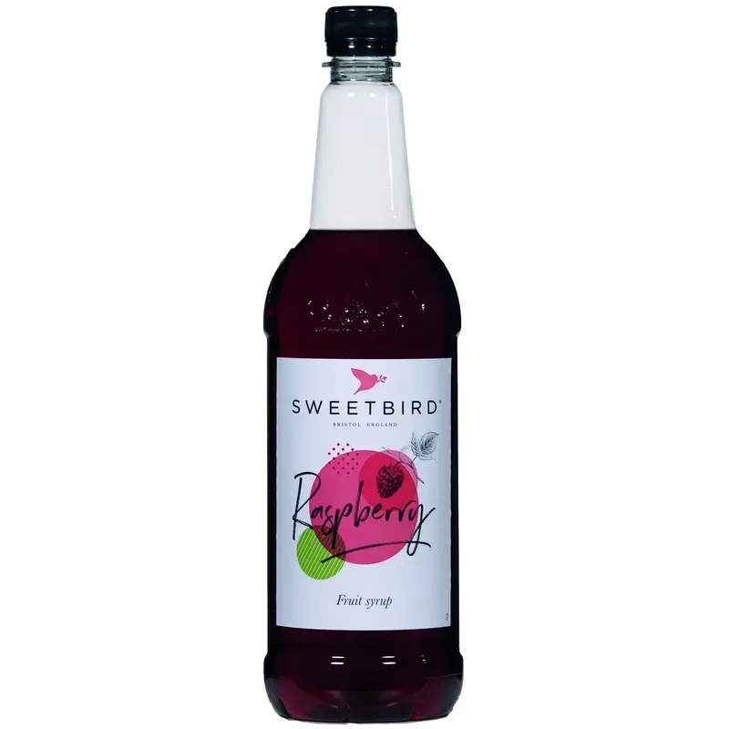 Sweetbird Raspberry Iced Tea Concentrate – 1L Premium Syrup 1