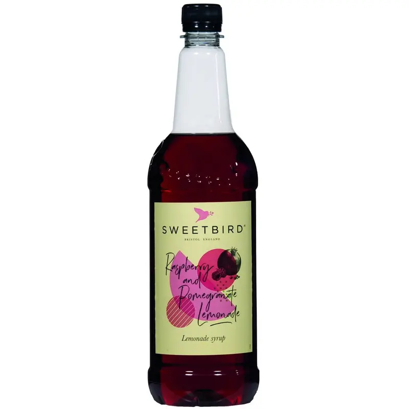 Sweetbird Raspberry & Pomegranate Lemonade Concentrate – 1L Syrup 1