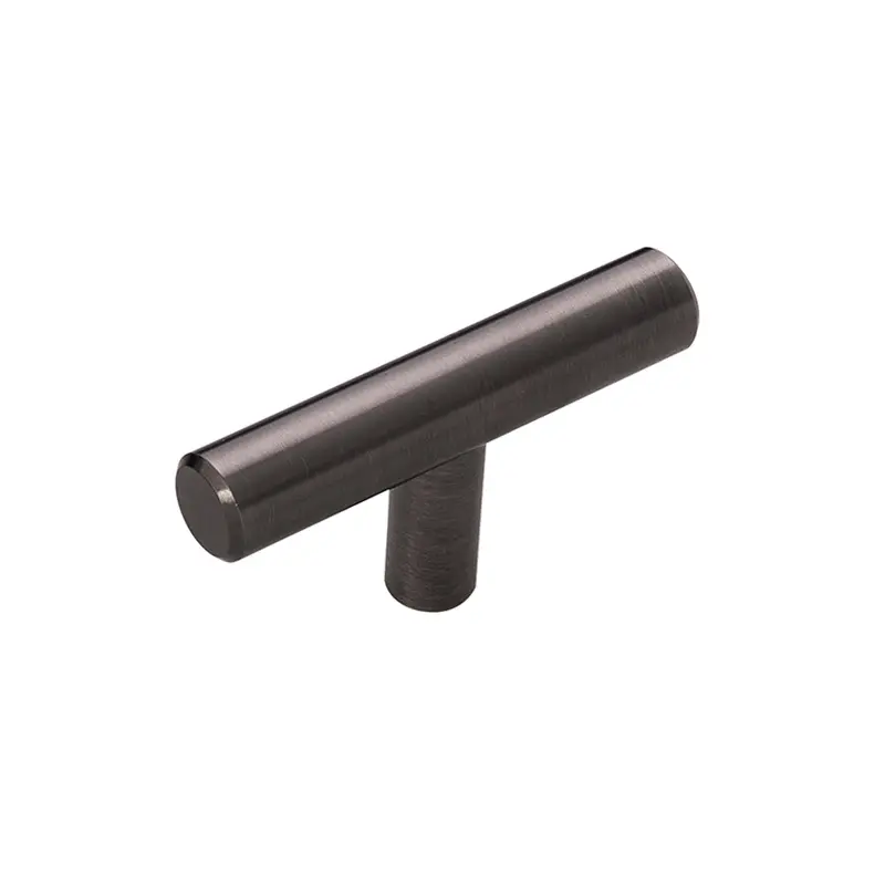 T-Knob Pull In Brushed Black Nickel – 2.375" X 0.5" 1