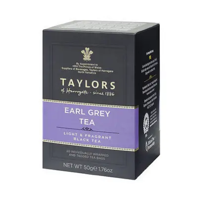 Taylors Of Harrogate Earl Grey Enveloped Tea – Bergamot-Enhanced Premium Black Tea 1