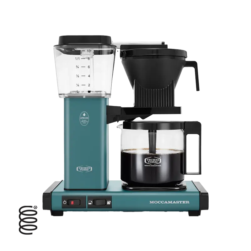 Technivorm Moccamaster Kbgv Select Coffee Brewer – Ocean Blue Finish 1