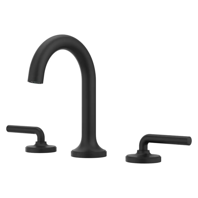 Tenet Widespread Bathroom Faucet With Two Handles In Matte Black 1
