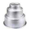Three-Piece Cake Pan Collection – Versatile Round & Square Baking Set 1