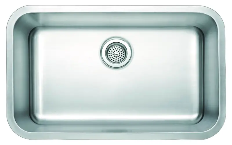 Traditional 30" Single-Basin Stainless Steel Sink 1