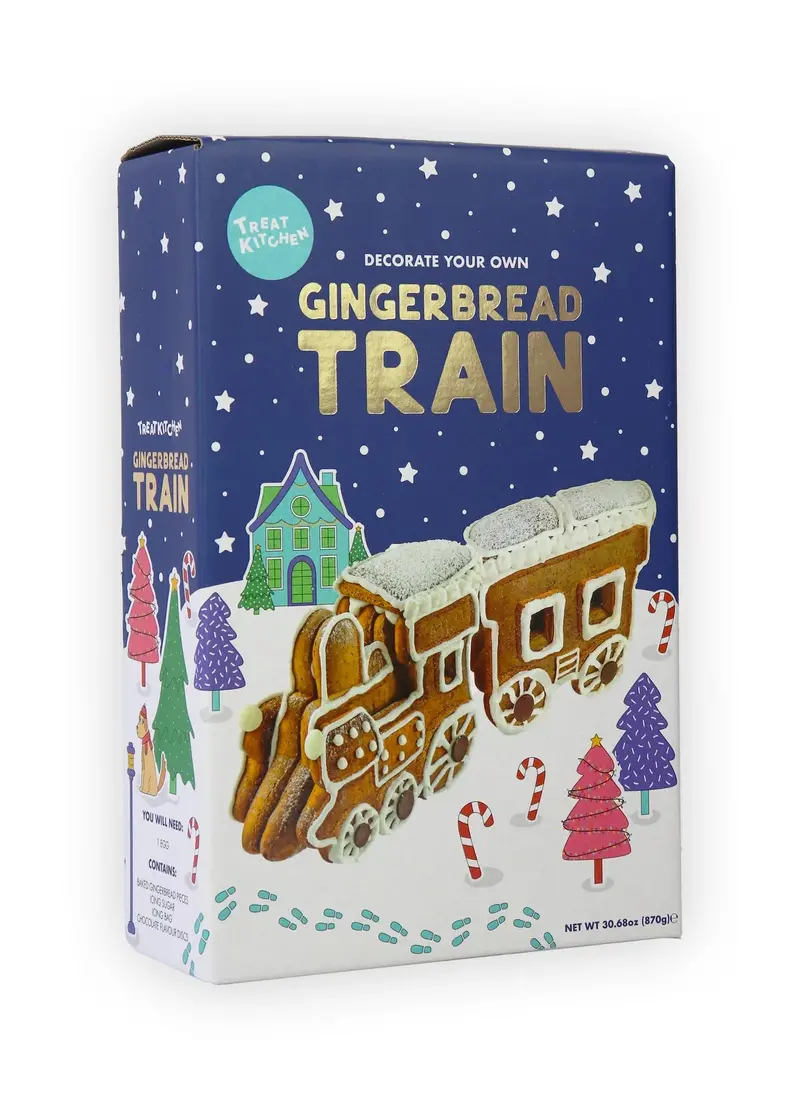 Treat Kitchen Gingerbread Train Holiday Baking Kit 1
