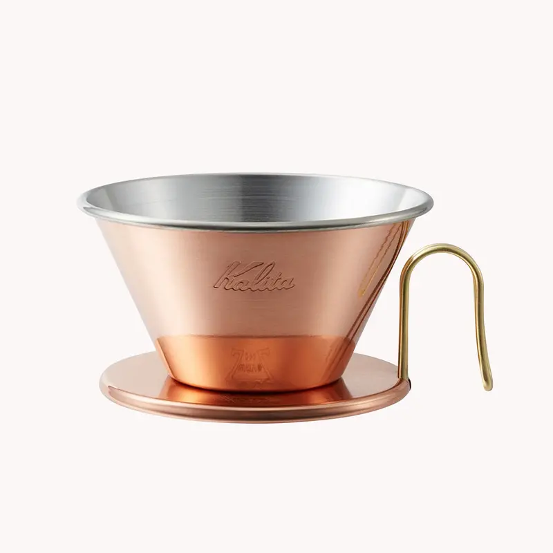 Tsubame Copper Wave Pour-Over Dripper 1