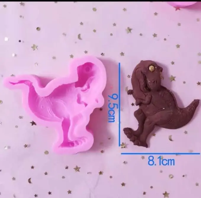 Tyrannosaurus Rex Dinosaur Silicone Mold – Detailed T-Rex Shape 1