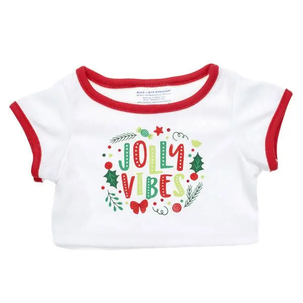 Uplifting 'Jolly Vibes' Casual T-Shirt 1