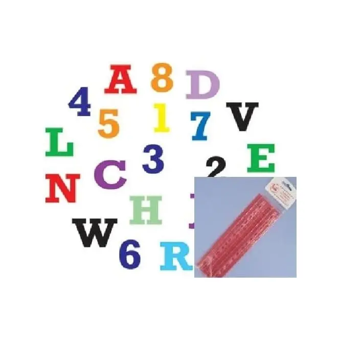 Uppercase Alphabet And Number Tappit Cutter Set 1