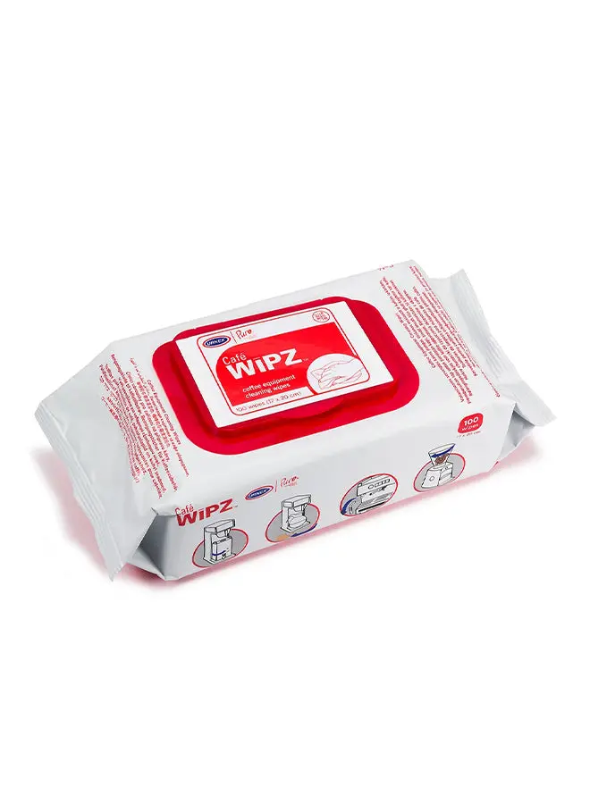Urnex Cafe Wipz Cleaning Wipes – 100-Pack 1