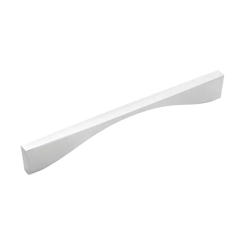 Veer Channel Appliance Pull – 12" Ctc Chrome Finish Premium Stainless Look 1