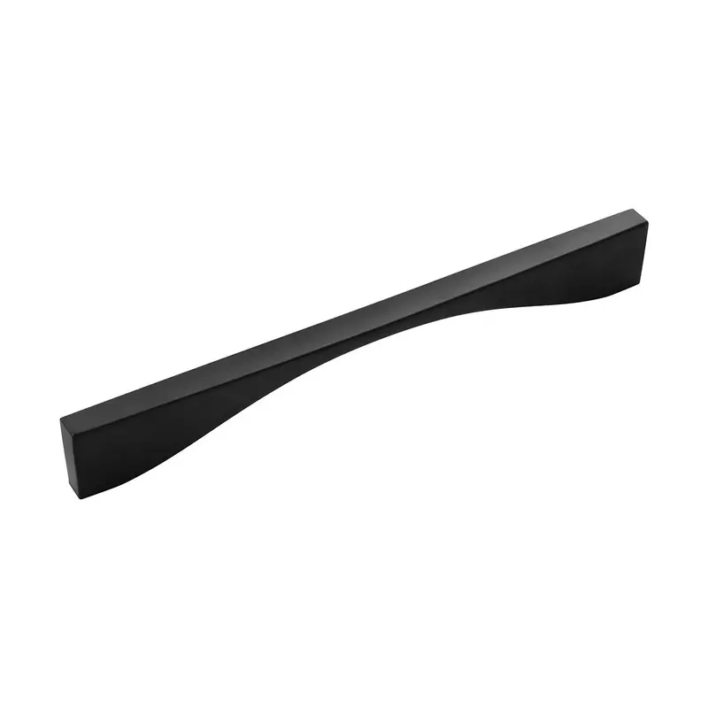 Veer Channel Appliance Pull – 12" Ctc Matte Black Bold Industrial Grip 1