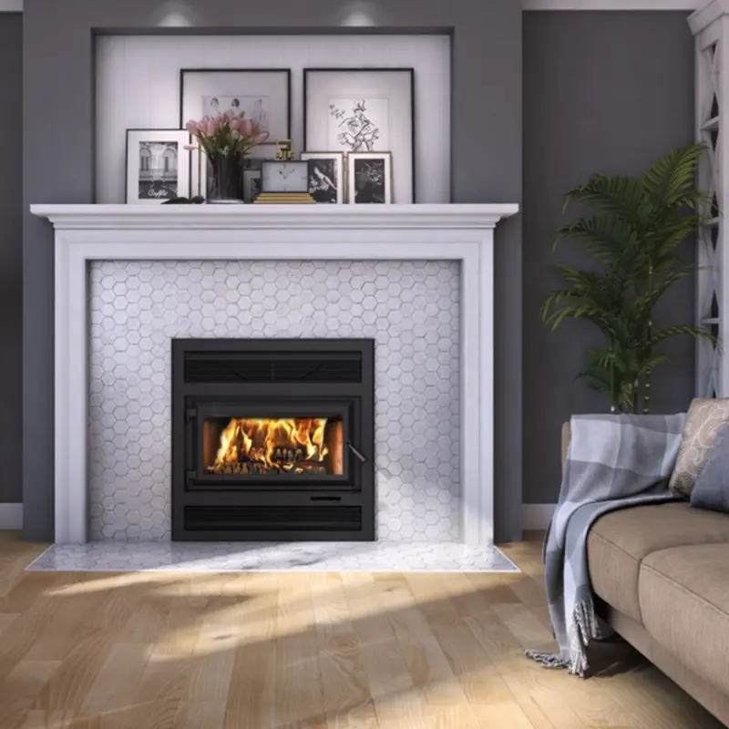 Ventis He250R High-Efficiency Fireplace Bundle 1
