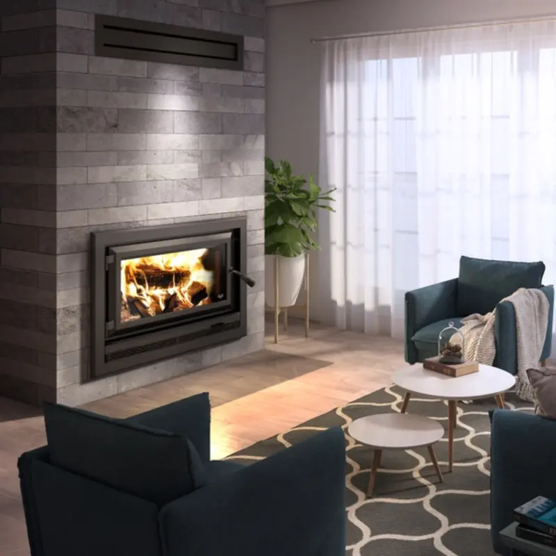 Ventis He275Cf High-Efficiency Wood Stove Bundle 1