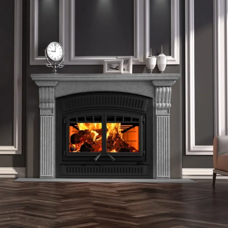 Ventis He350 High-Efficiency Wood Stove Bundle With Installation Accessories 1