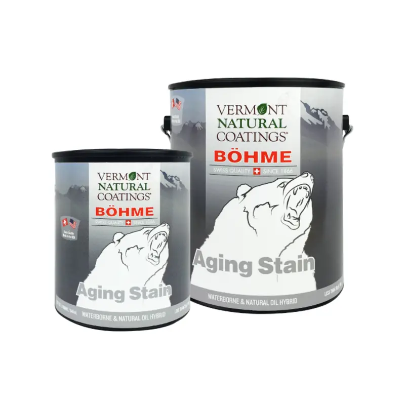 Vermont Natural Coatings Bohme Aging Wood Stain – Eco-Friendly Interior/Exterior Finish 1