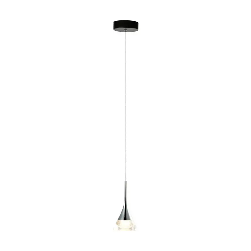 Vonn Amalfi 4.75-Inch Black Led Mini Pendant Light 1