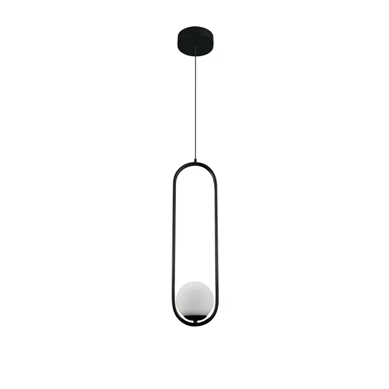 Vonn Capri 7-Inch Black Mini Led Pendant Light 1