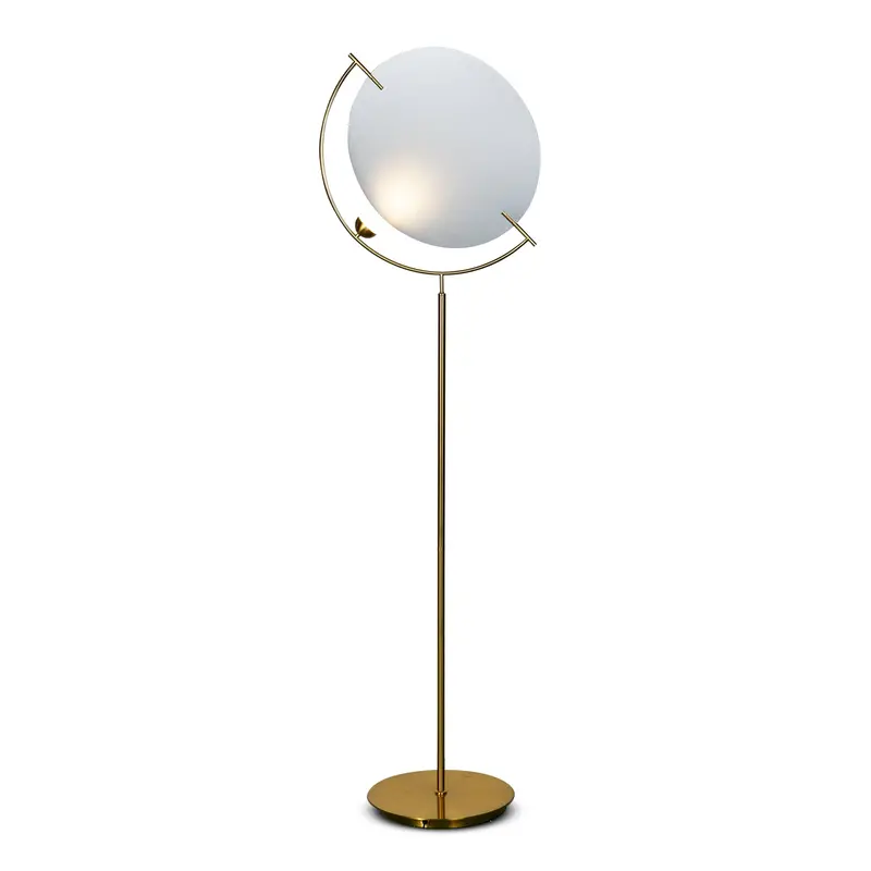 Vonn Como 60-Inch Silver-Shade Integrated Led Floor Lamp – Adjustable Standing Light 1
