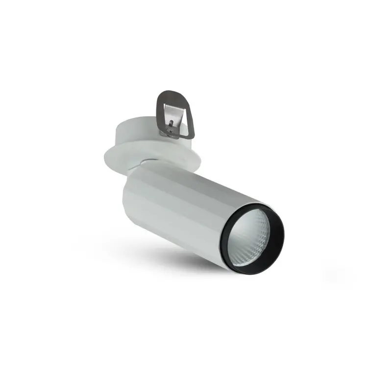 Vonn Orbit Vmdl004101A008Wh White Adjustable Led Track Light Fixture 1