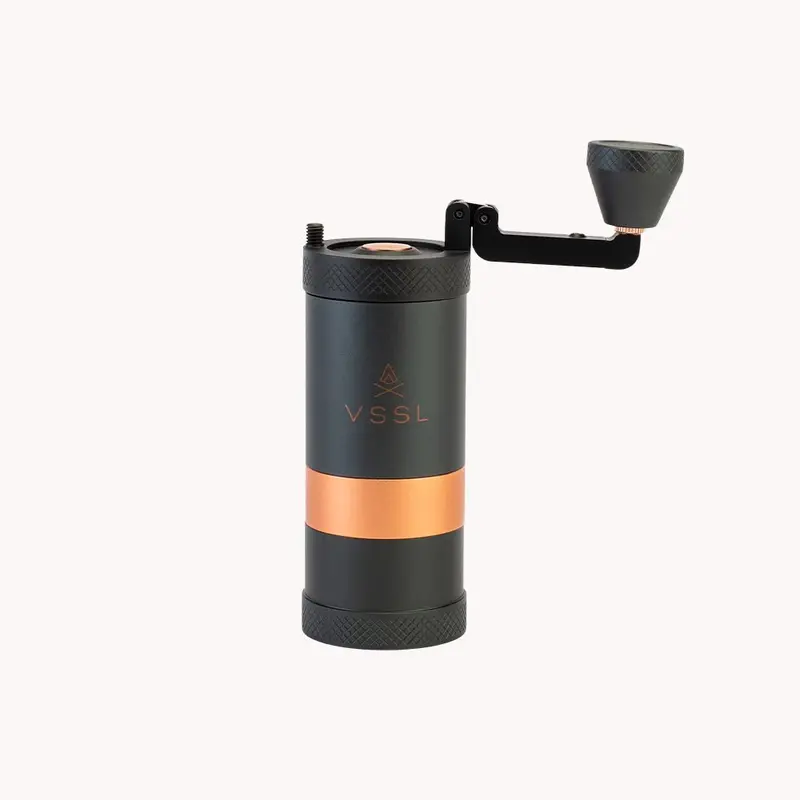Vssl Java Manual Coffee Grinder – Compact Stainless Steel Burr Mill 2