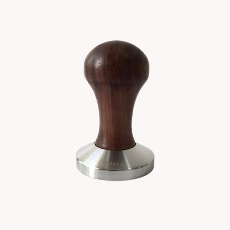 Walnut-Handle Vst 58.5Mm Flat Espresso Tamper 1