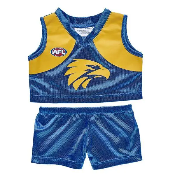 West Coast Eagles Afl Teddy Bear Guernsey 1