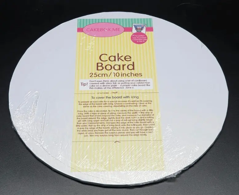 White Round Premium Mdf Cake Board Drum – 5Mm Thick, Sturdy Base 1