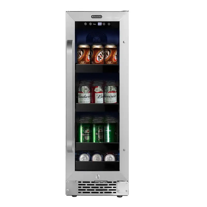 Whynter Bbr-638Sb 12-Inch Built-In Beverage Refrigerator – 60-Can Stainless Steel Undercounter Unit 1