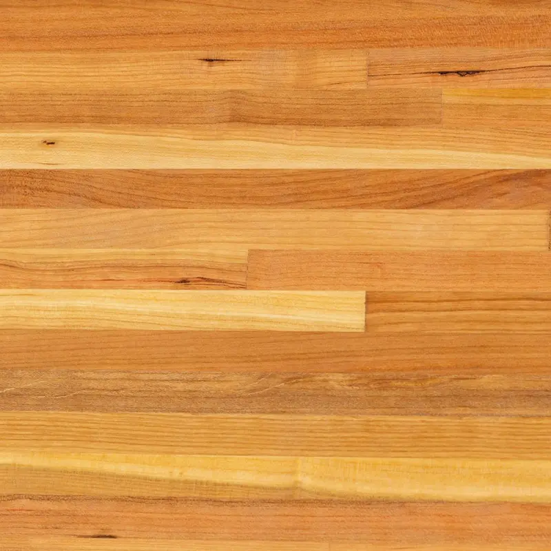 Williamsburg Butcher Block Co. American Cherry Island Countertop – 36" X 74", Signature Butcher Block Style 1