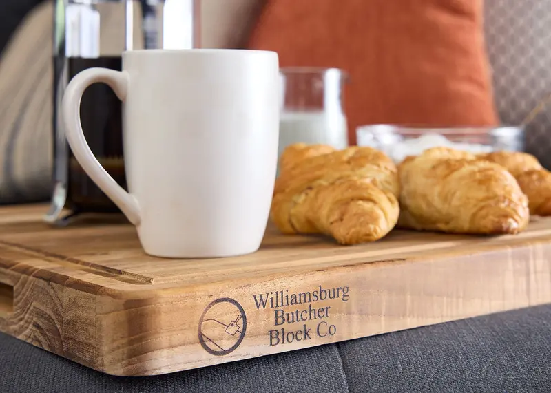 Williamsburg Teak Butcher Block – Large Cutting Board (15" X 20" X 1-3/8") 2