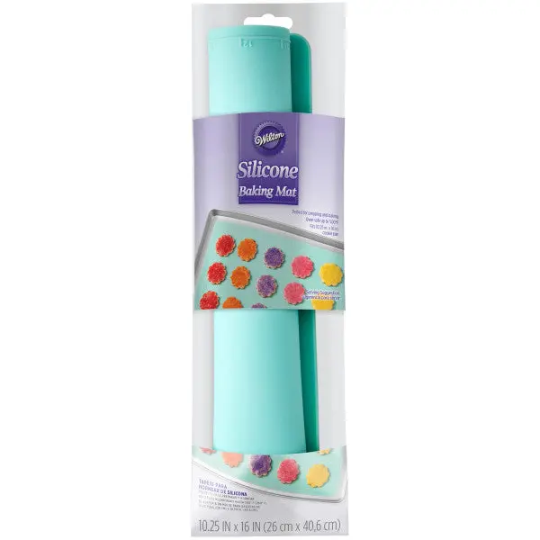 Wilton 10.25 X 16 Inch Non-Stick Silicone Baking Mat For Cookies And Pastries 1