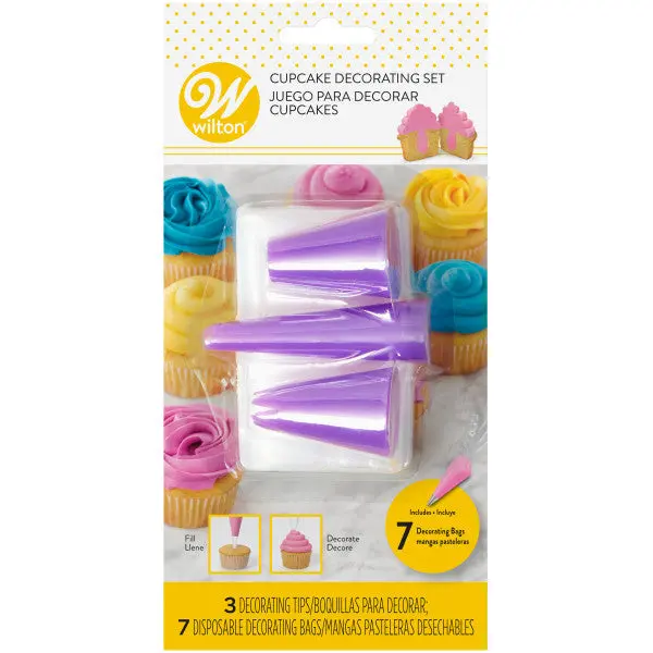 Wilton 10-Piece Cupcake Decorating Kit For Beginners 1