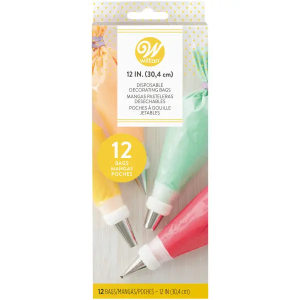 Wilton 12-Inch Disposable Decorating Bags (12-Pack) 1