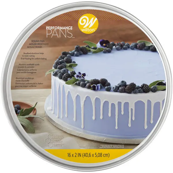 Wilton 16 × 2-Inch Aluminum Round Cake Pan 1
