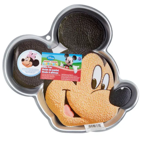 Wilton Aluminum Mickey & Minnie Mouse-Shaped Cake Pan – Non-Stick Baking Mold 1