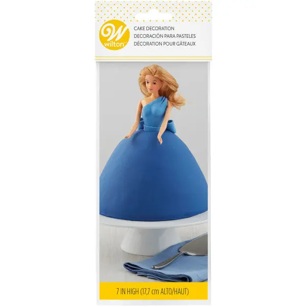 Wilton Blonde Teen Doll Cake Pick For Themed Desserts 1