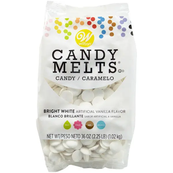 Wilton Bright White Candy Melts – 36 Oz Bulk Container 1