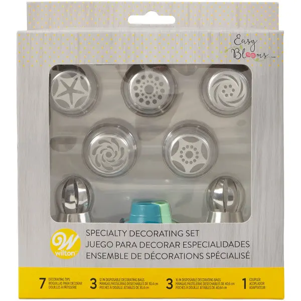 Wilton Cake And Cupcake Specialty Decorating Kit With Versatile Tips 1