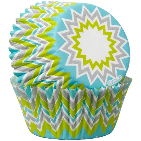 Wilton Chevron-Print Cupcake Liners – 75-Pack 1